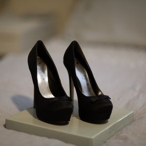 Black heels from ShoeDazzle